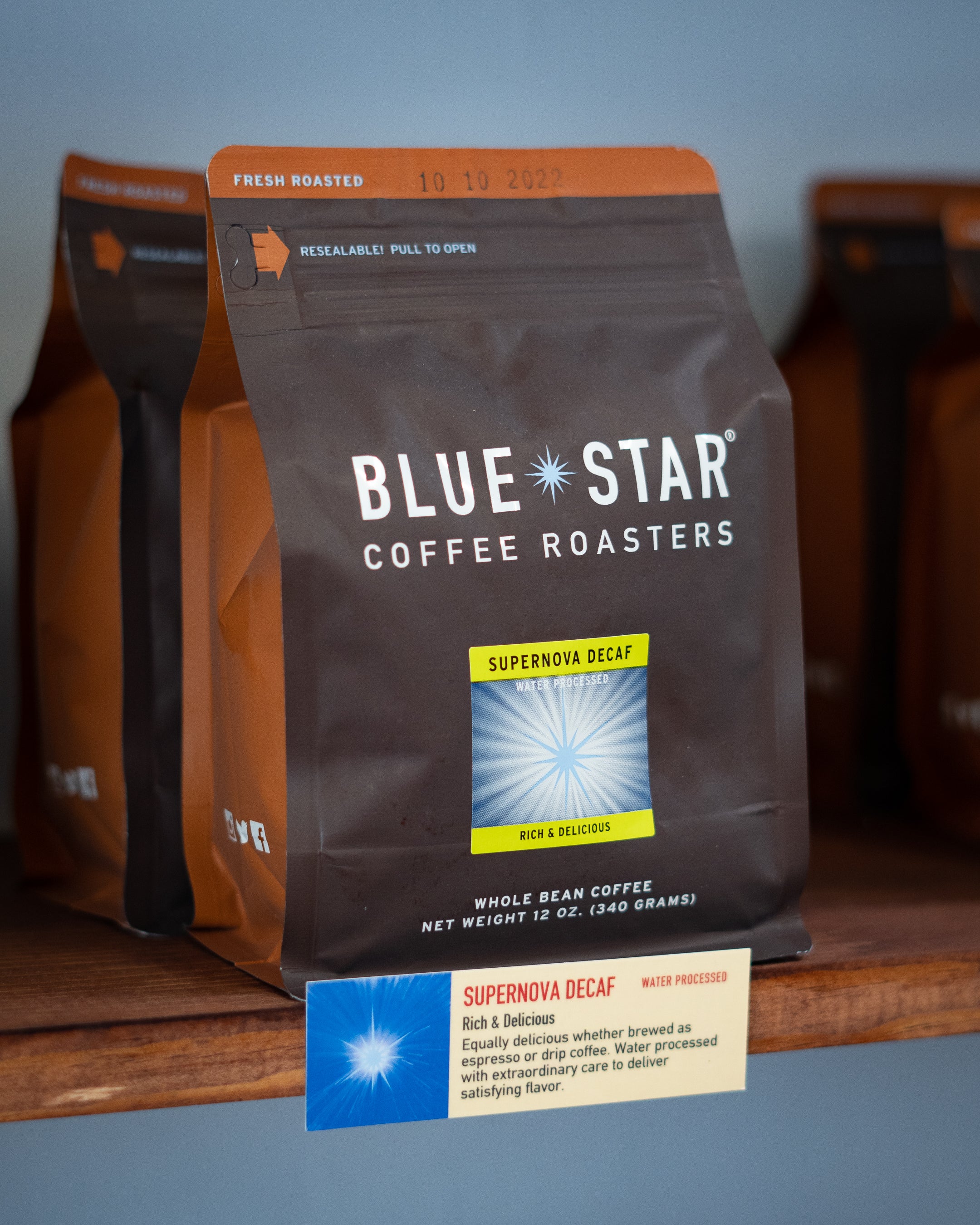 Blue Star Coffee Roasters - Supernova Decaf